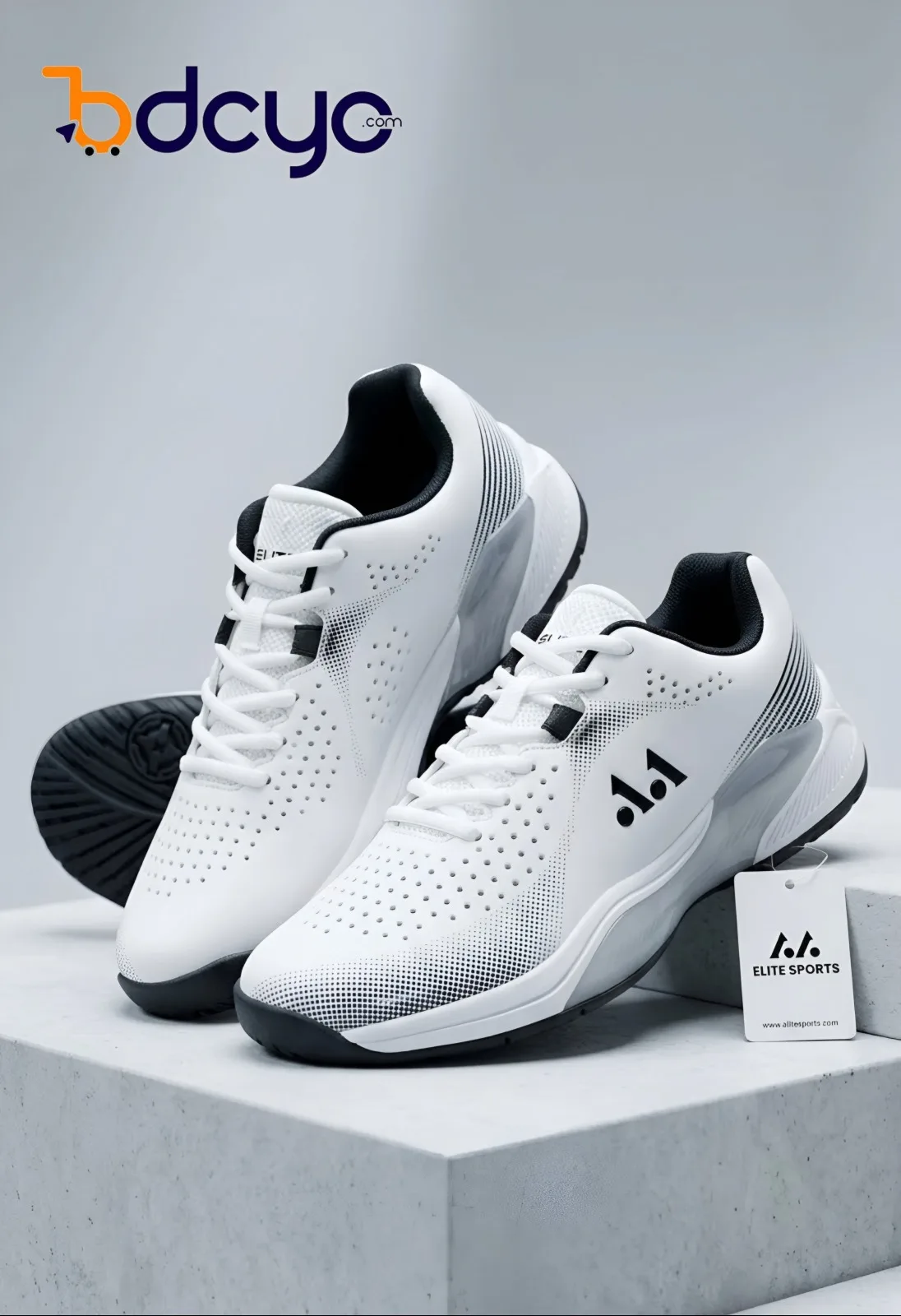 Lefus L041 Professional shoes in white - 41W