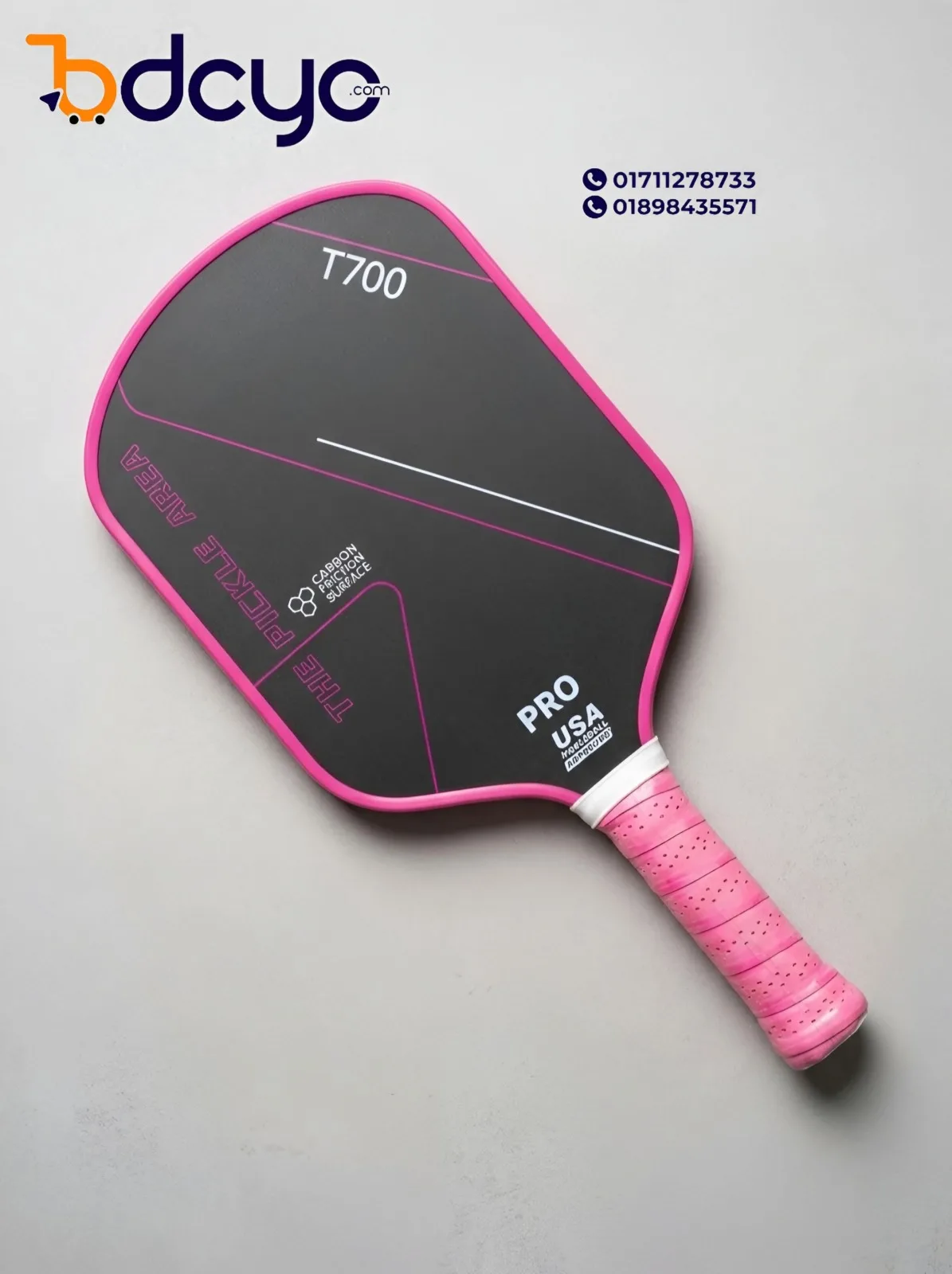 T700 Carbon Fiber Pickleball Paddle - T700