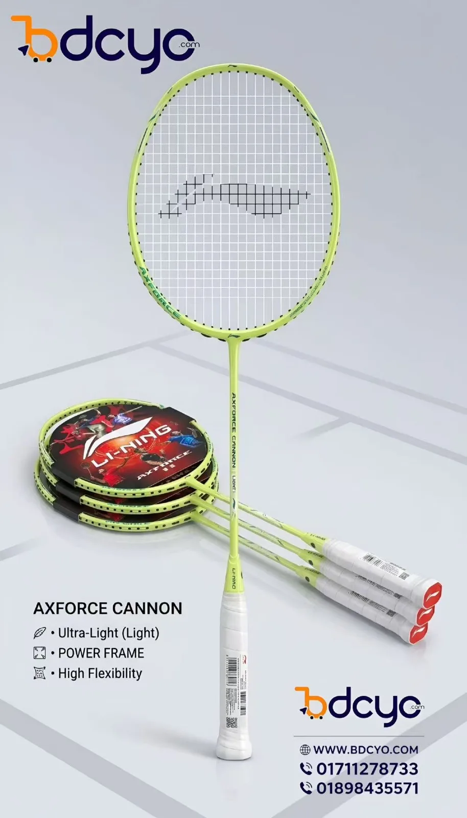 Linning Axforce Cannon – 4U Green - 33060tpl002095