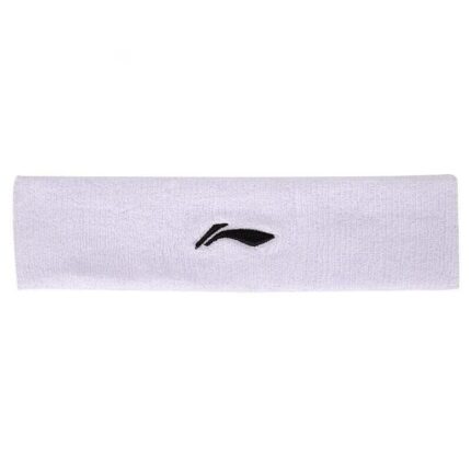 LI-NING LOGO HEADBAND - WHITE