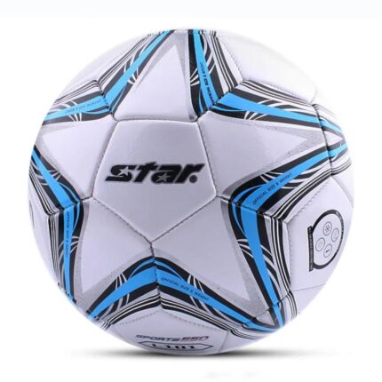 STAR SPORTS 550 L101 Soccer PU Sewing Machine Match Ball (Blue)